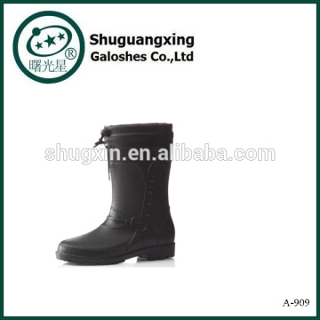 Hot Sale Rubber Fashion Boots Rain boots Men PVC Rain Boots Man's Rain Boots A-909